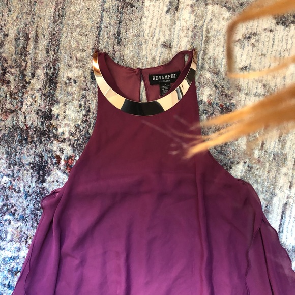 Long chiffon dress - Picture 2 of 4